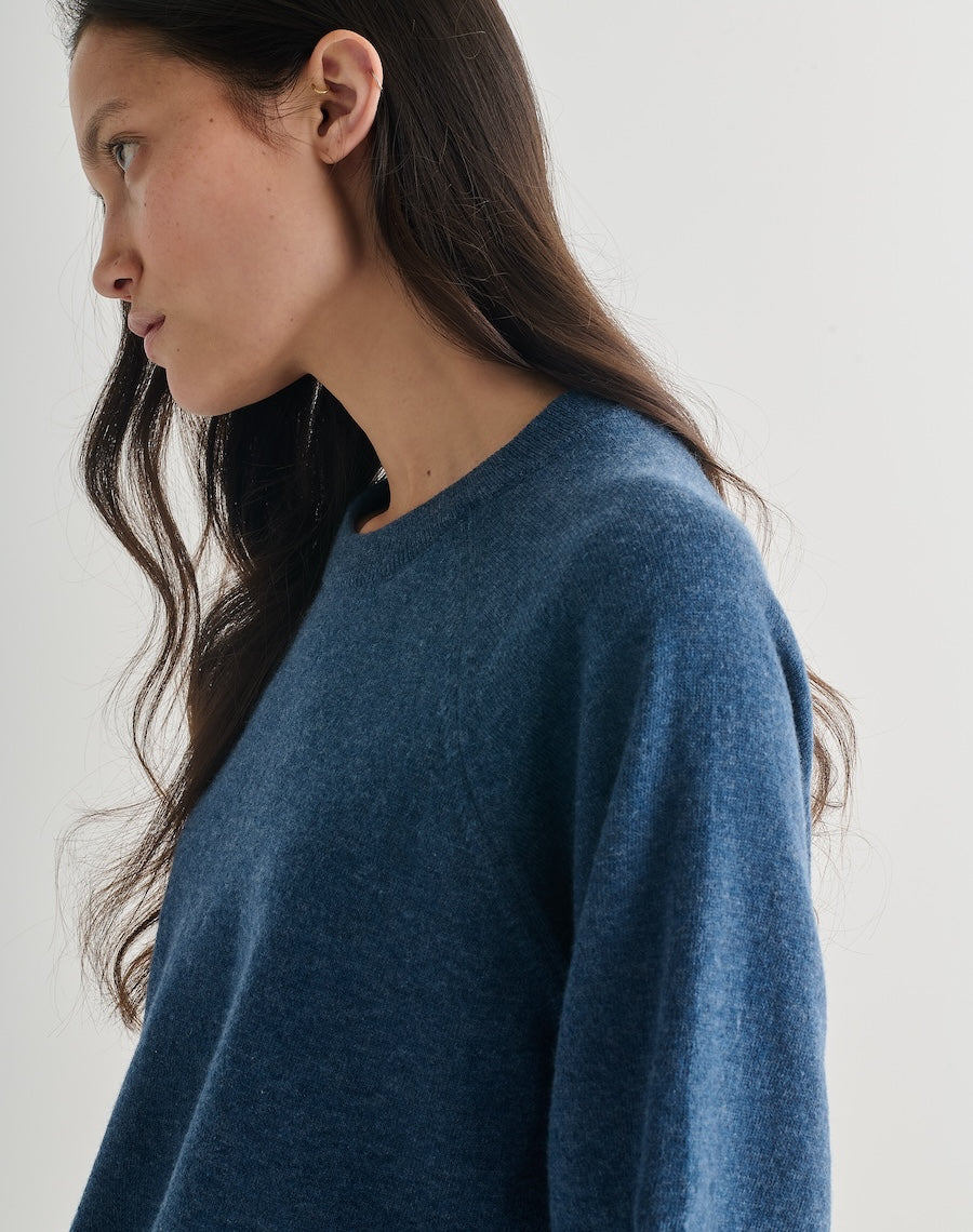 Blue Wool T-shirt