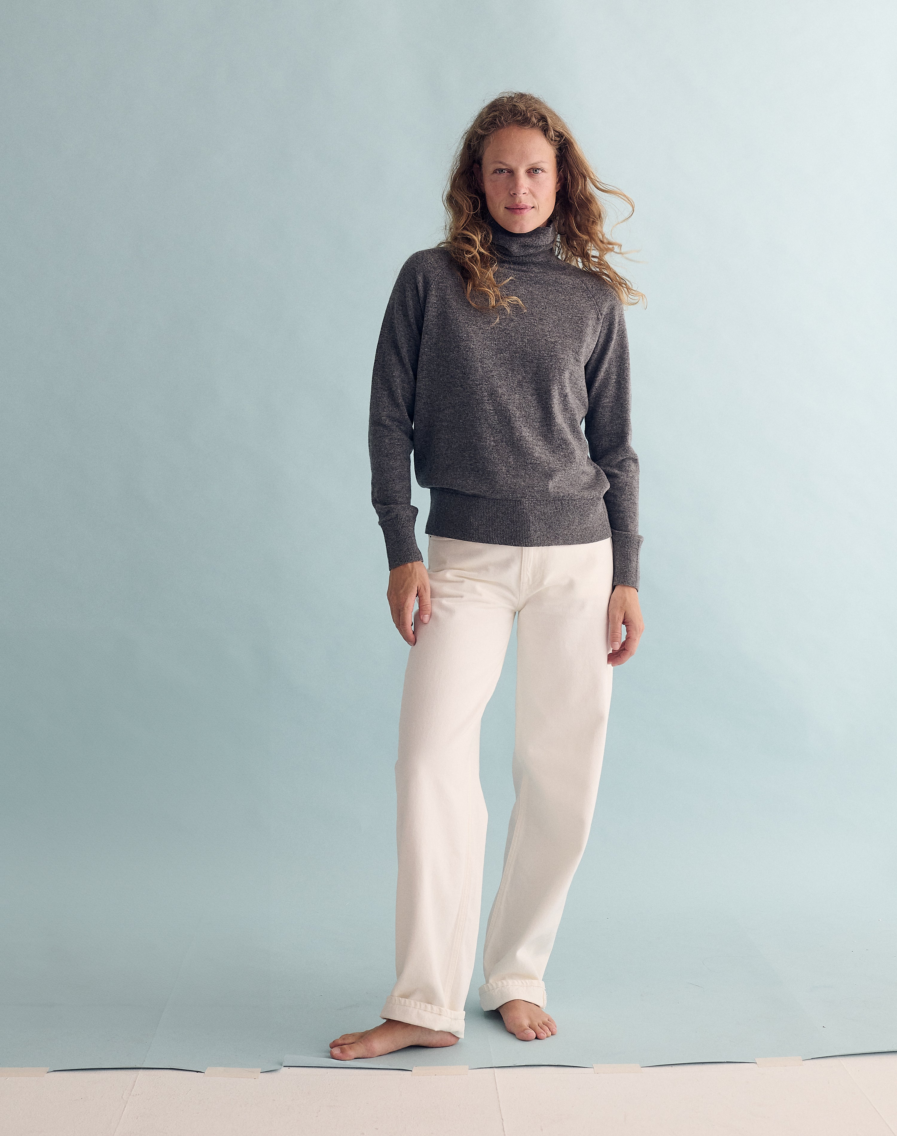 The Weekend Polo - Atlantic Grey