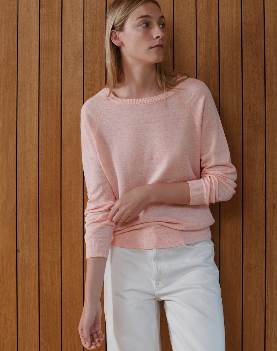 The Summer Sweater - Peach Sand
