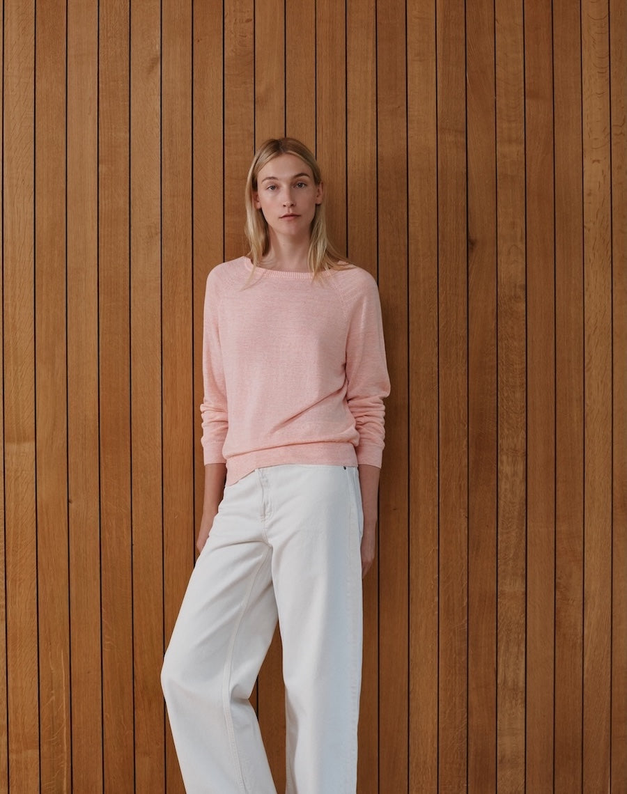 The Summer Sweater - Peach Sand
