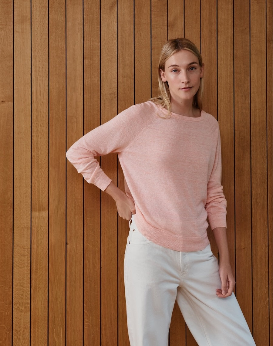 The Summer Sweater - Peach Sand