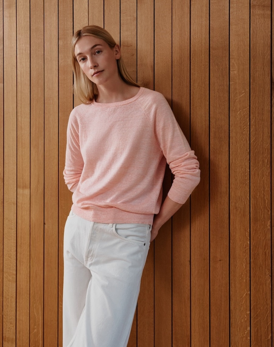 The Summer Sweater - Peach Sand