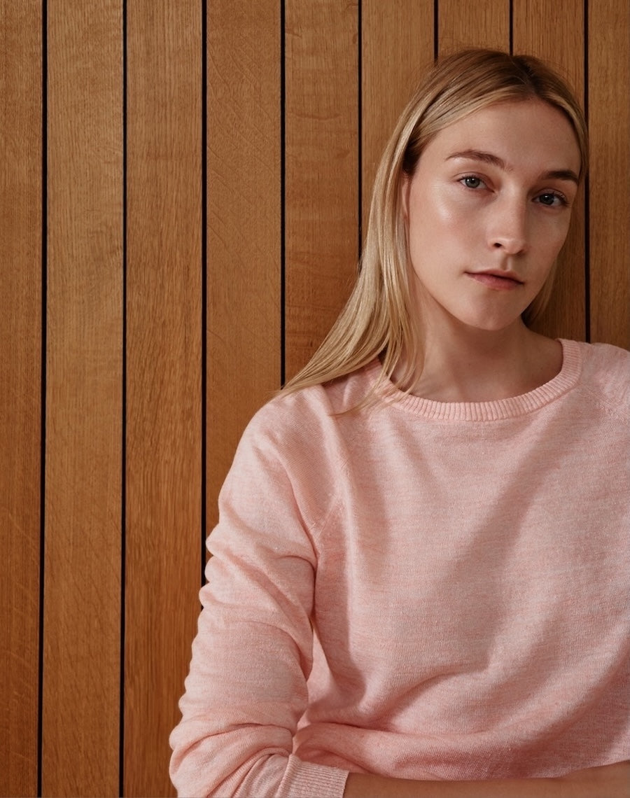 The Summer Sweater - Peach Sand