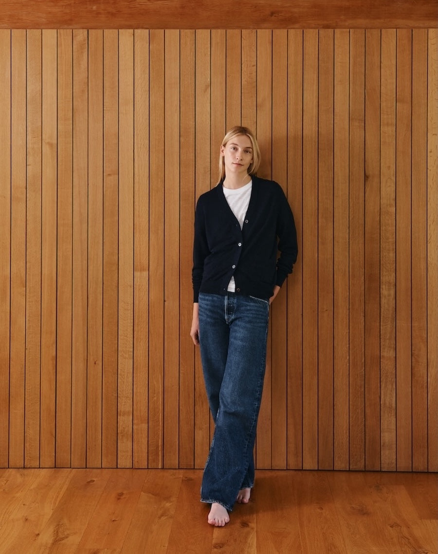 The Summer Cardigan - Navy