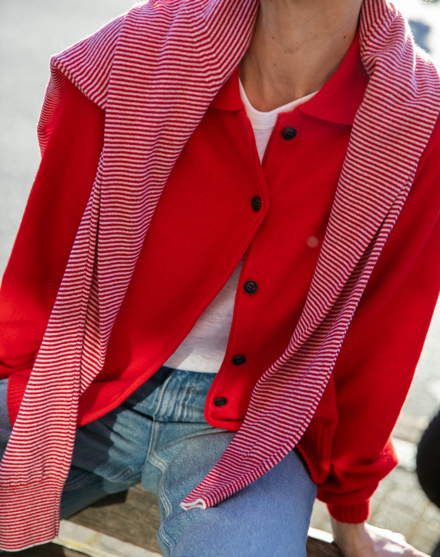 The Gentle Cardigan - Poppy