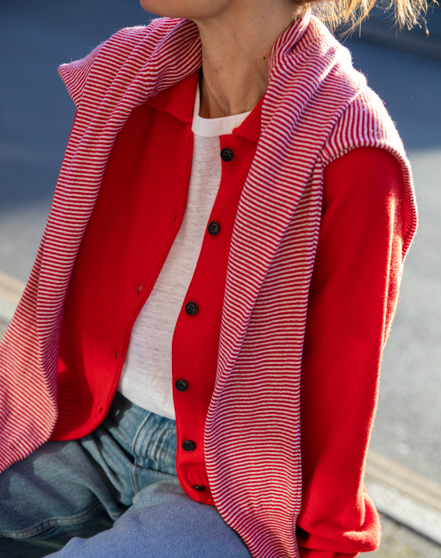 The Gentle Cardigan - Poppy