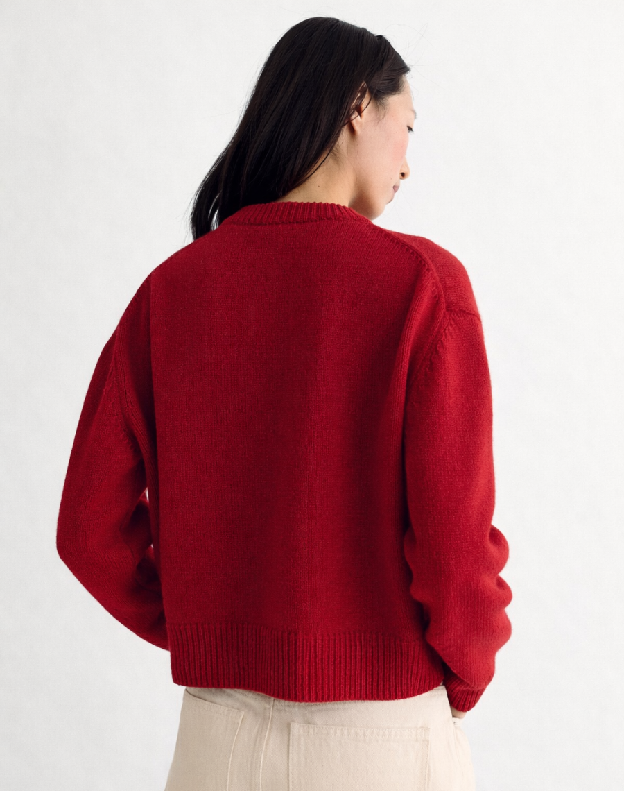 The Easy Cardigan - Carmine