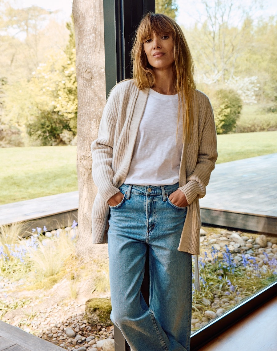 The Heirloom Cardigan 2.0 - Lait / Archive Sale