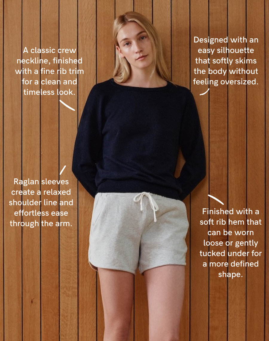 The Summer Sweater - Navy