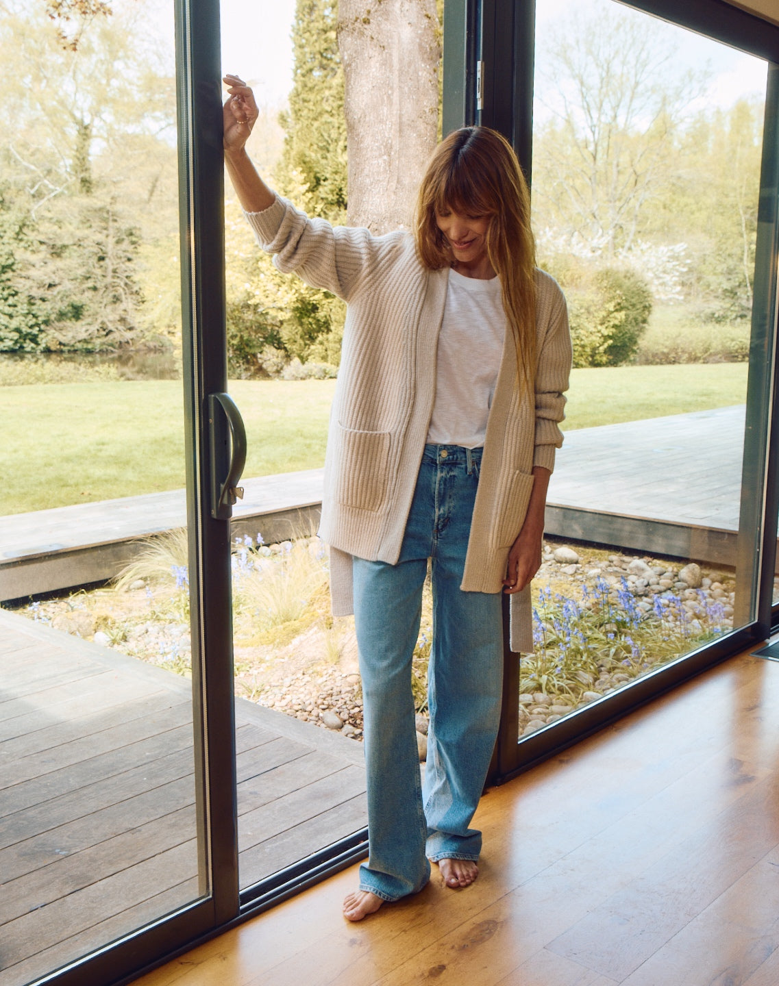 The Heirloom Cardigan 2.0 - Lait