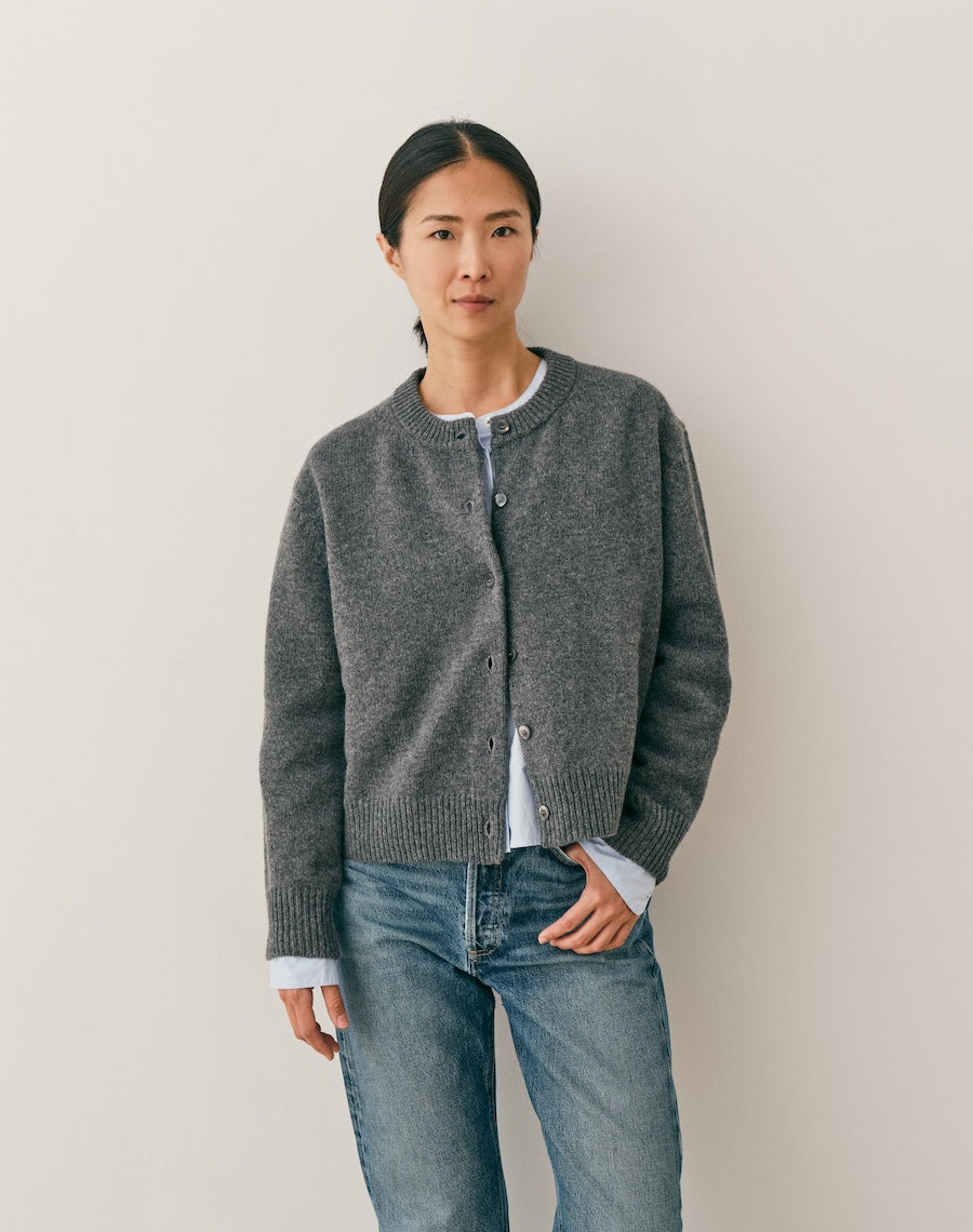 The Easy Cardigan - Fossil