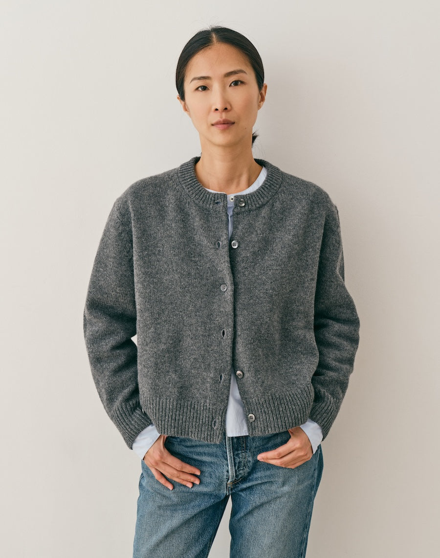 The Easy Cardigan - Fossil