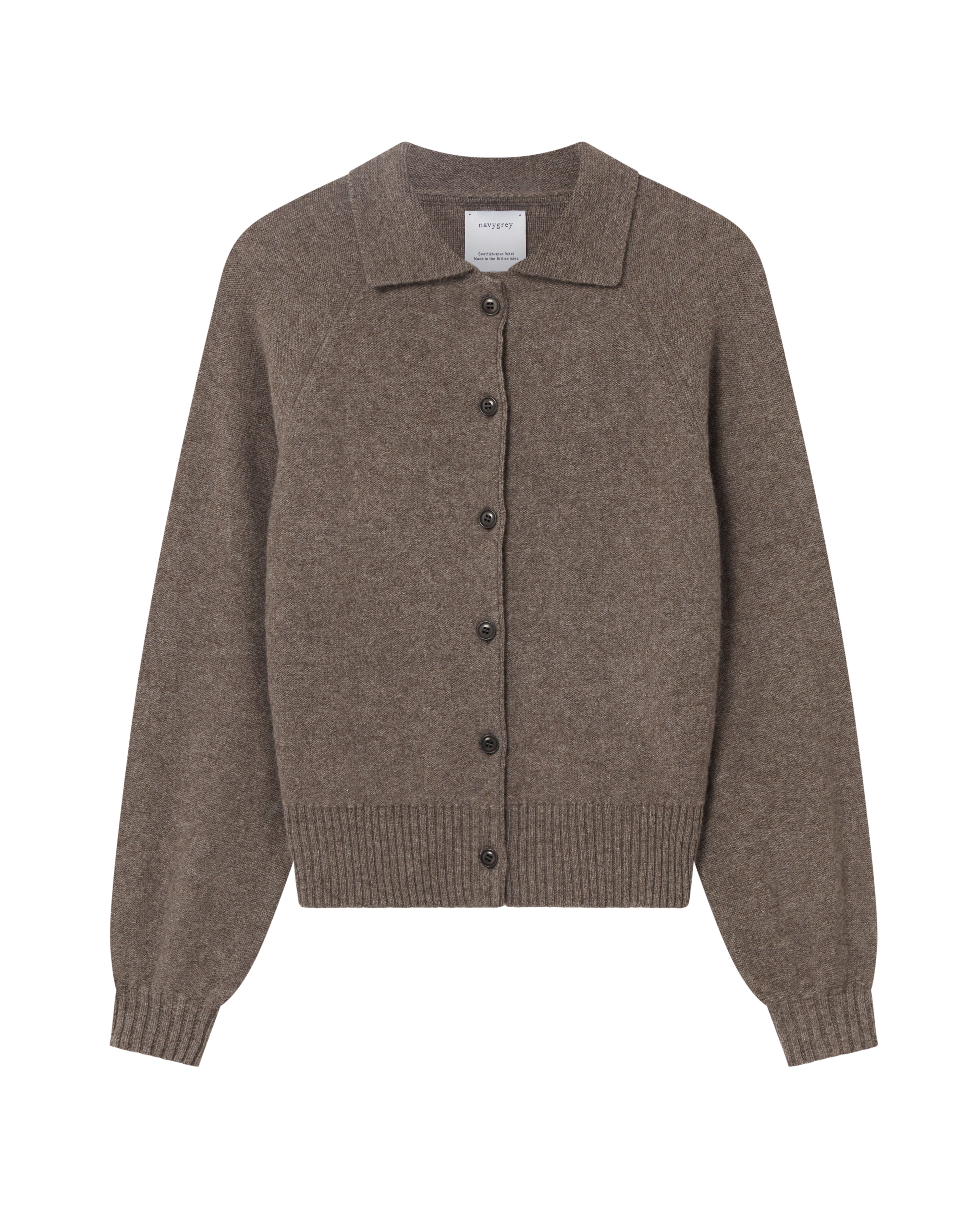 The Gentle Cardigan - Noisette
