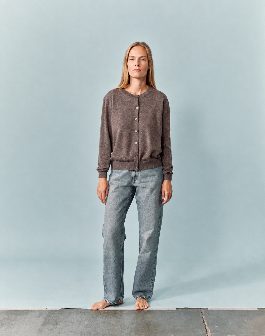 The Fenera Cardigan - Noisette