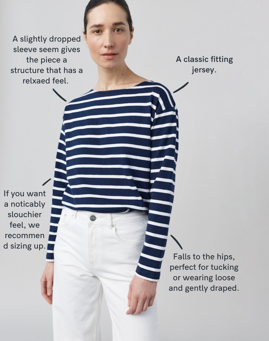 The Breton / The Original - Navy + Ecru