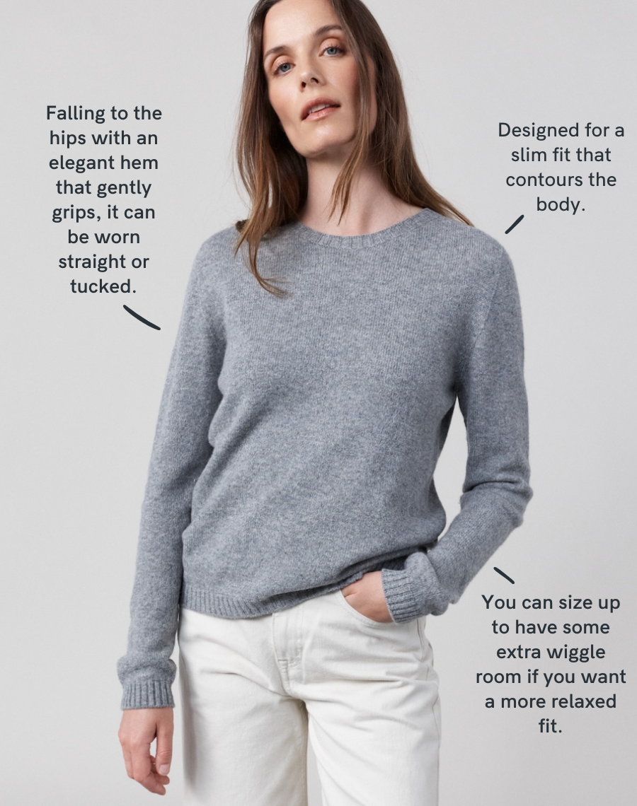 The New Classic Crew - Storm Grey / Archive Sale
