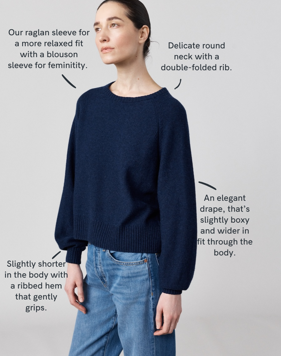 The Gentle Crew - Navy Marl / Archive Sale