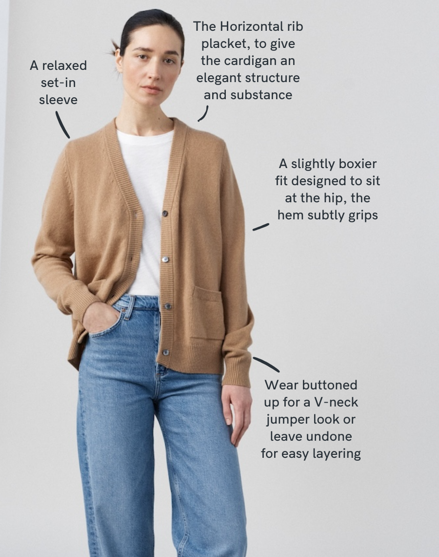 The Cardigan - Caramel