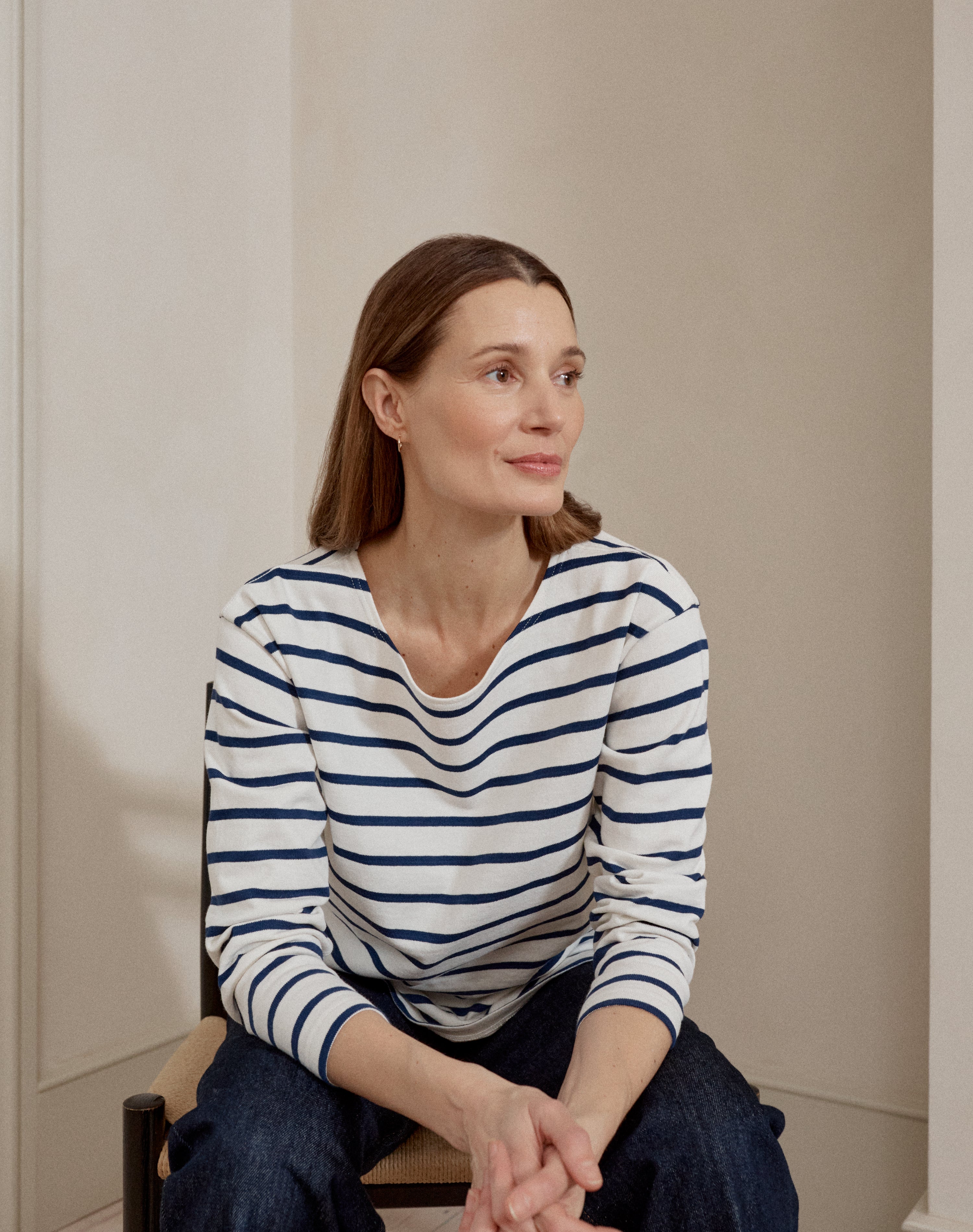 The BRETON 01 / The Original - Ecru + Ink