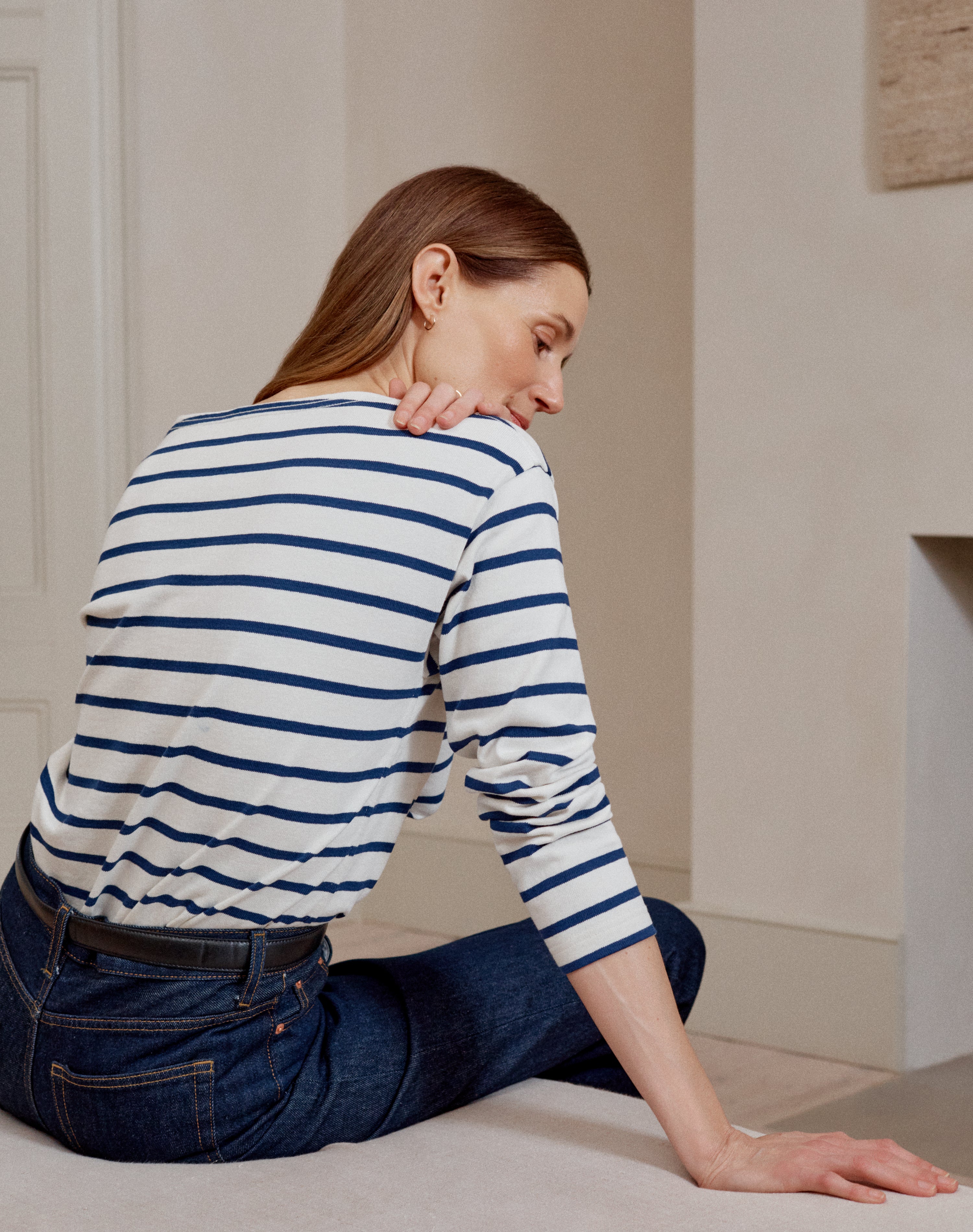 The BRETON 01 / The Original - Ecru + Ink