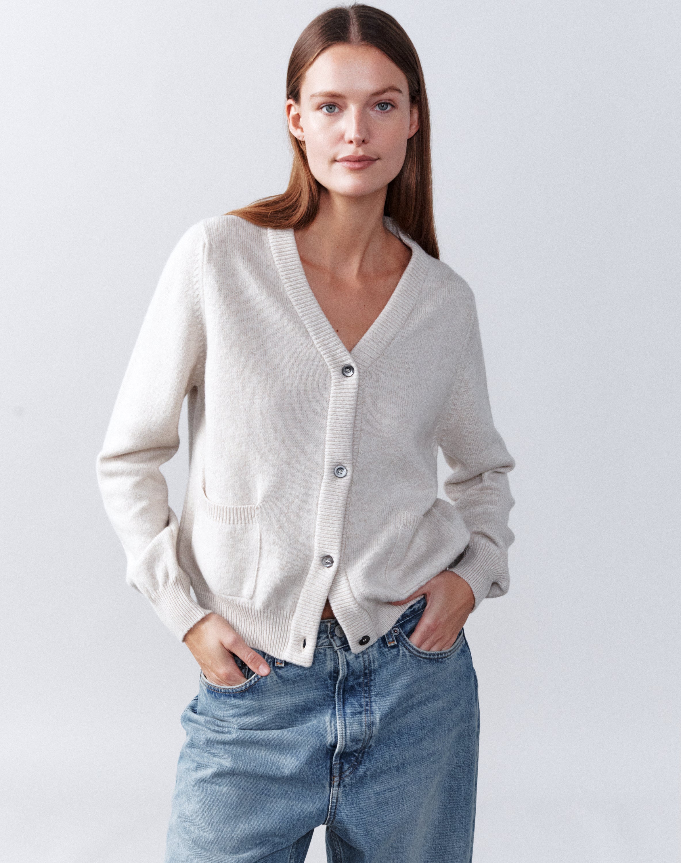 The Original Cardigan - Lait
