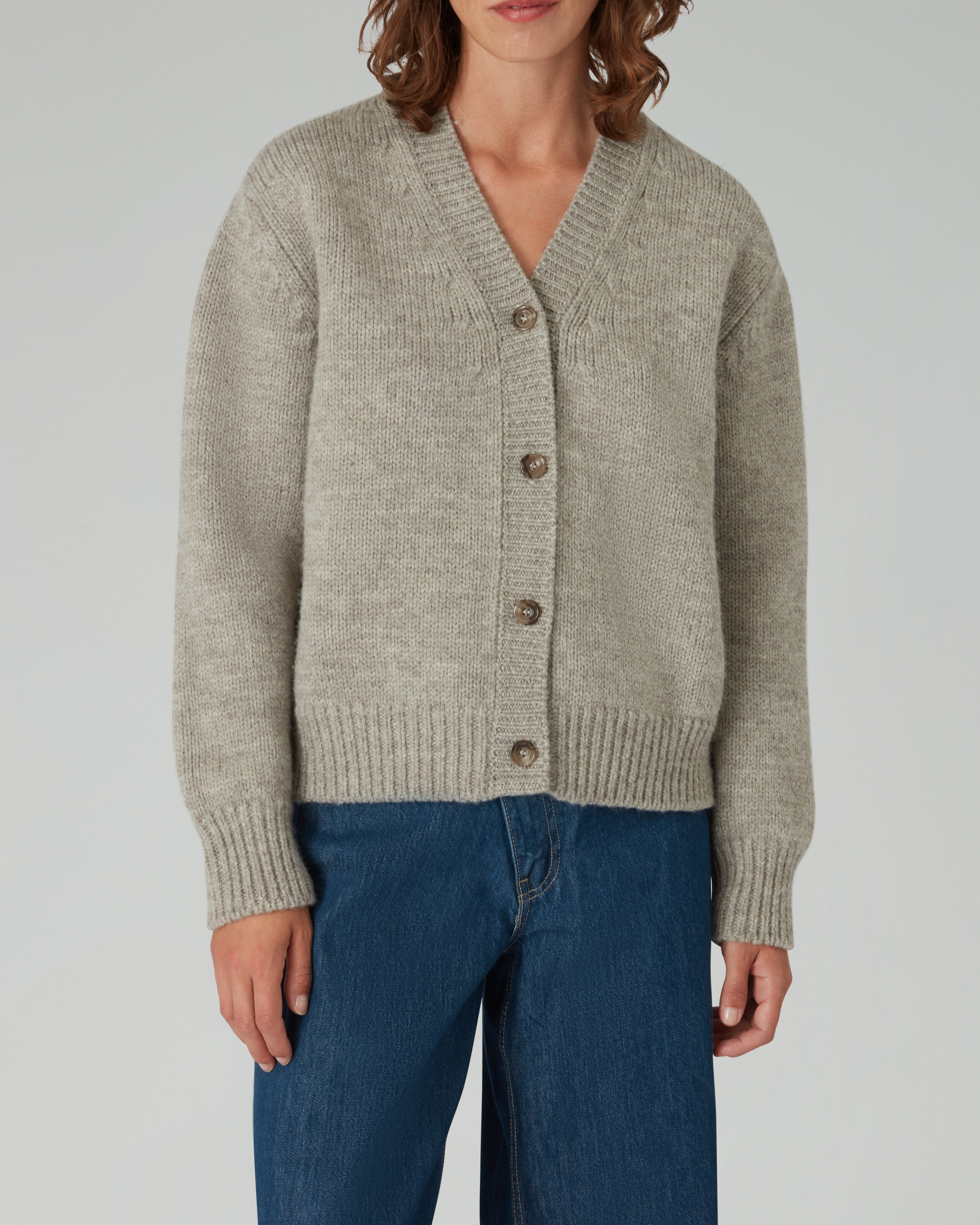 The Masham Cardigan - Oat / Archive Sale
