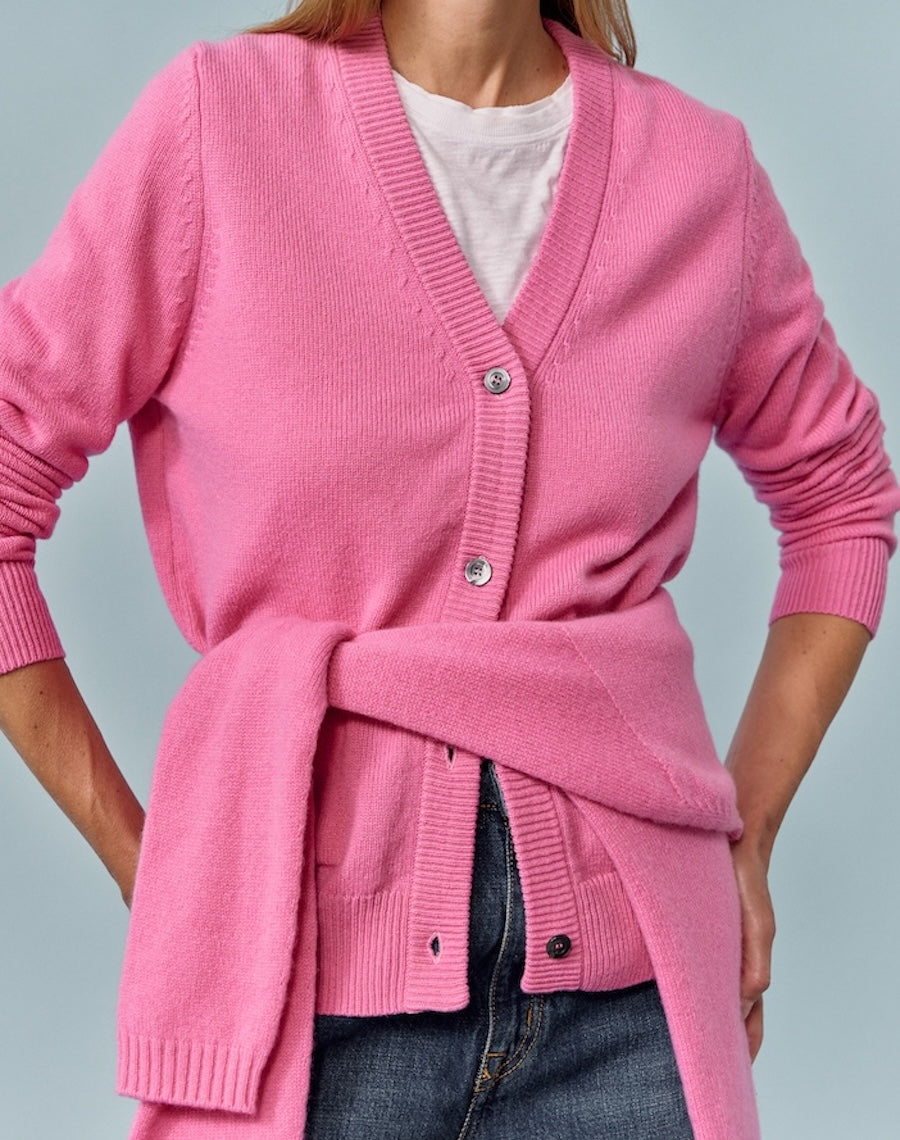 The Cardigan - Austin Pink