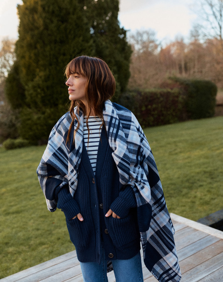 The Heirloom Cardigan - Navy