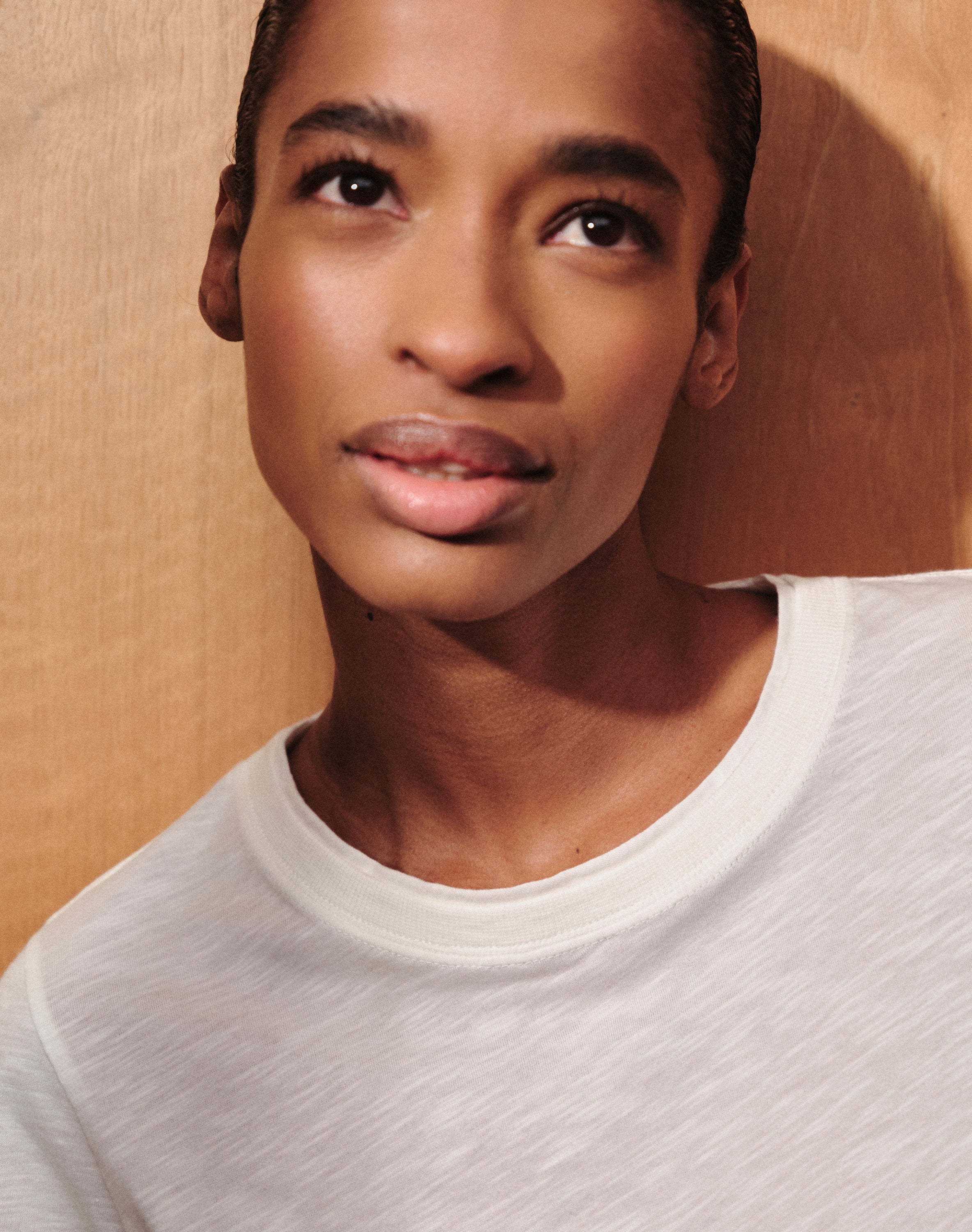 The LAYERED Tee / Short - White + White