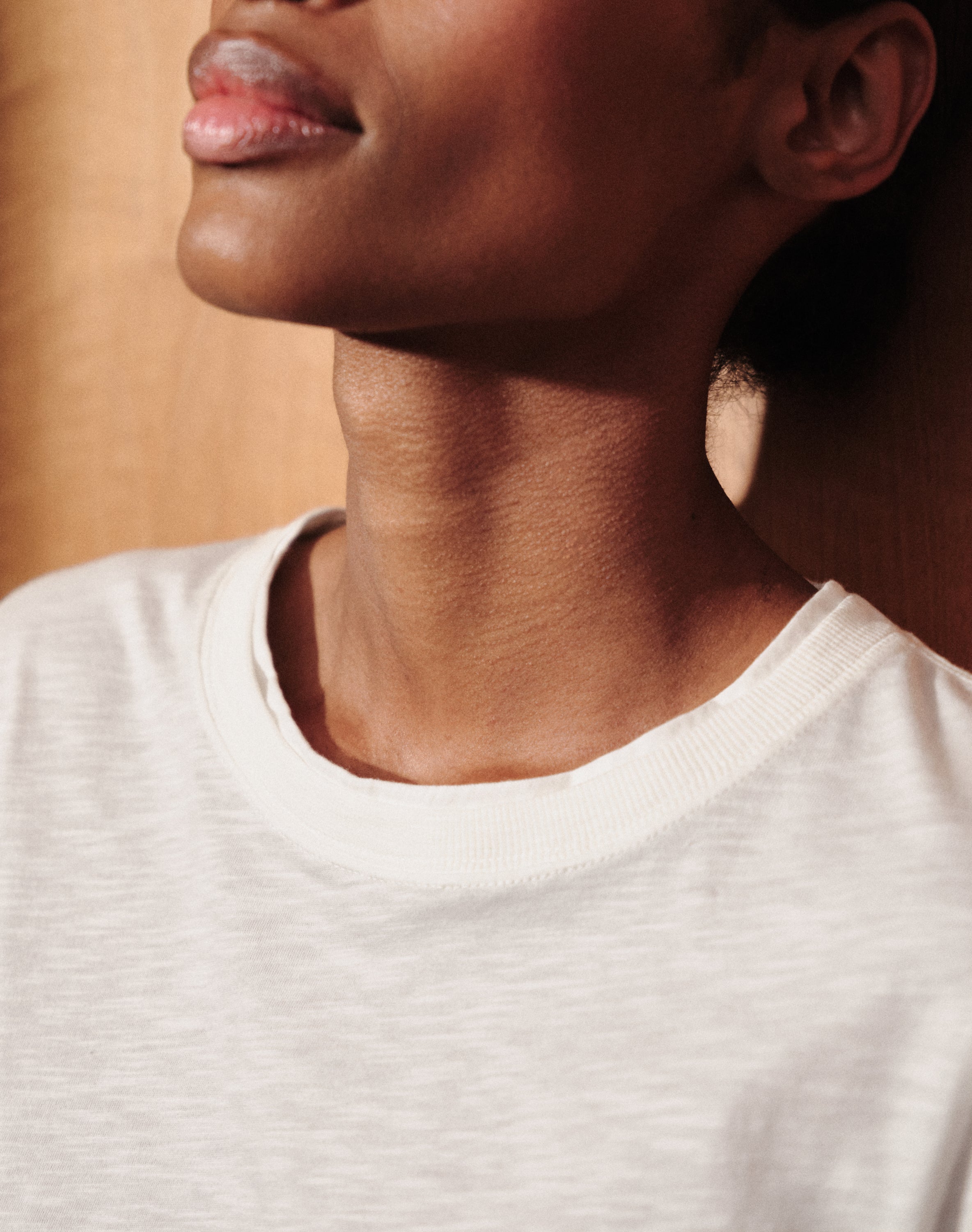 The LAYERED Tee / Short - White + White