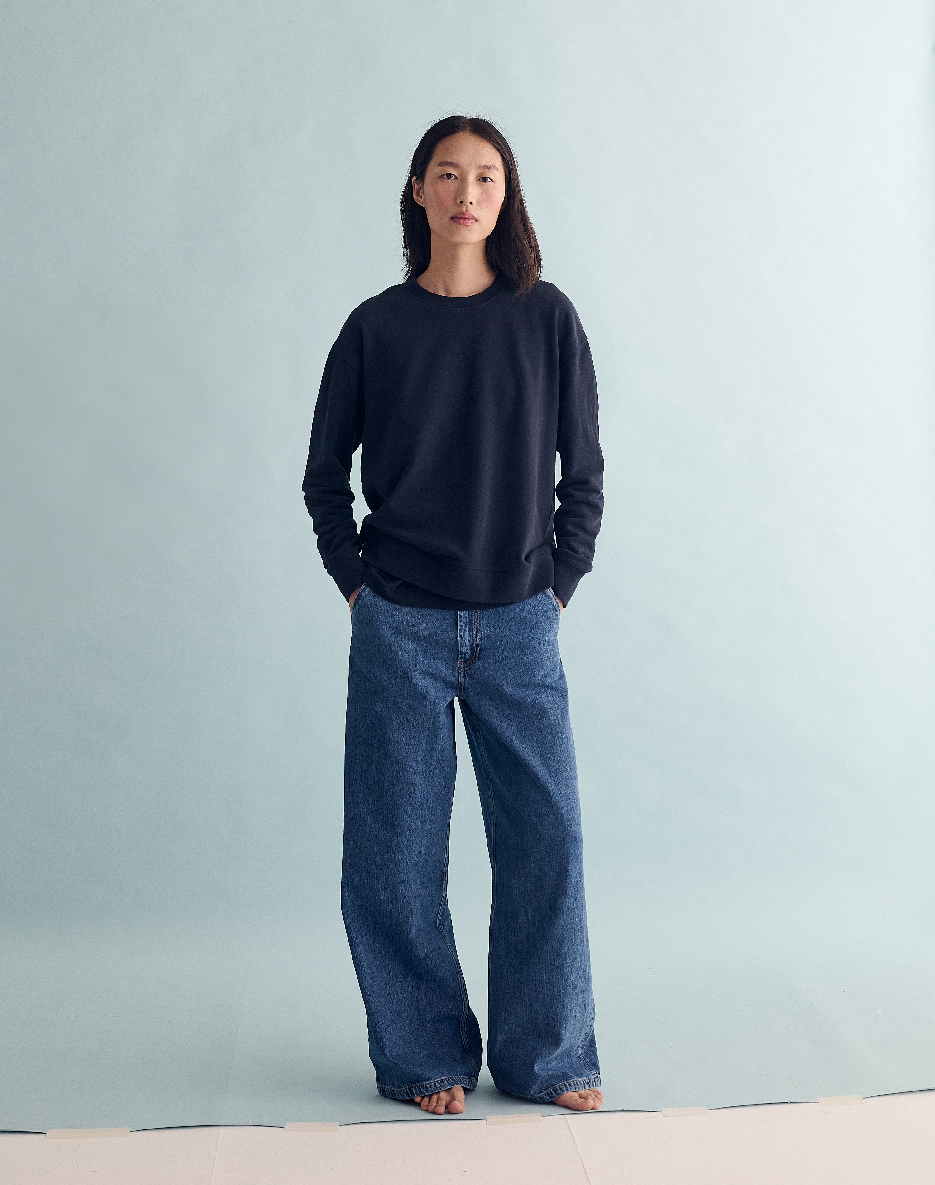 The Lived-In Loopback / Classic-Fit - Navy