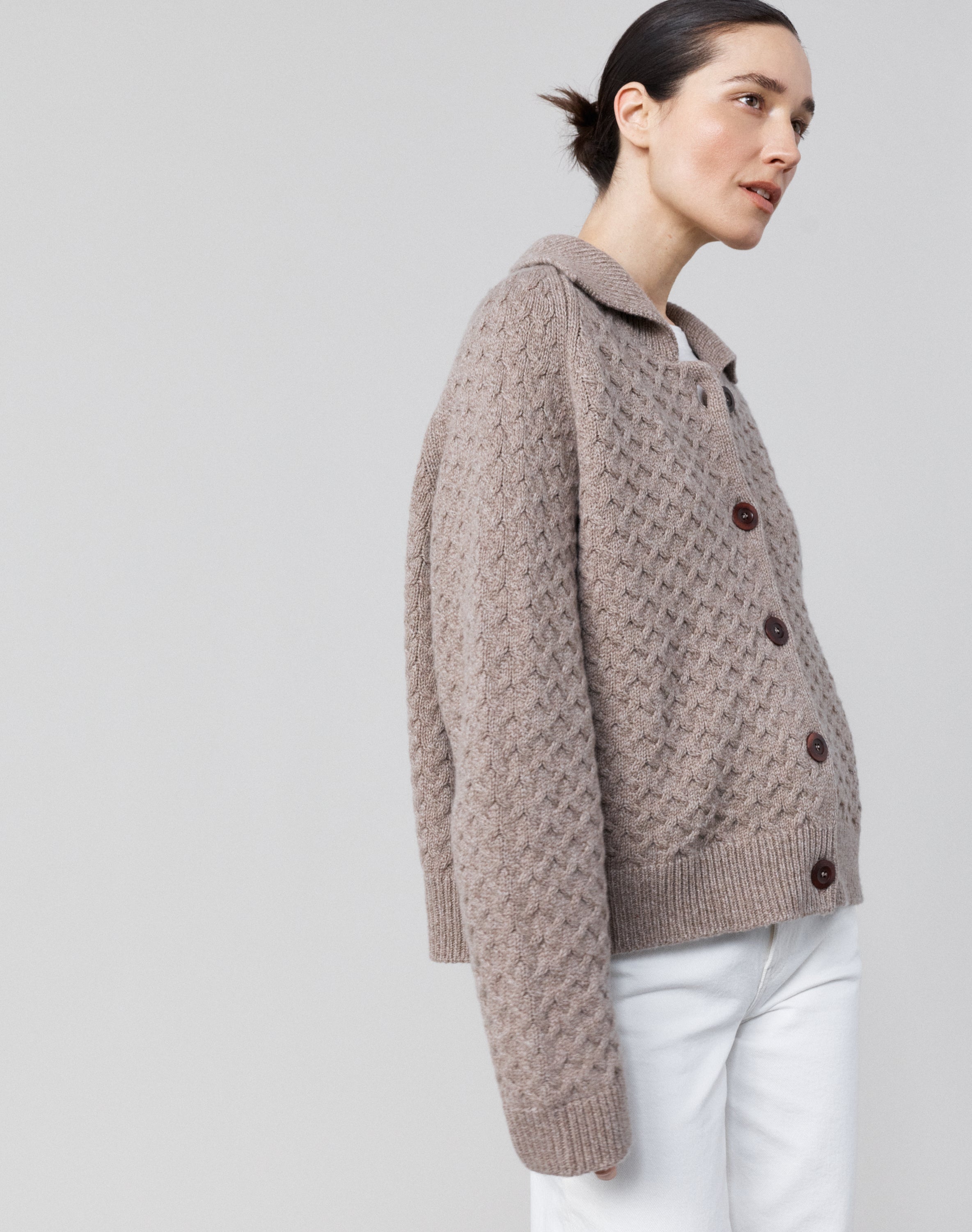 The Maree Jacket - Oat