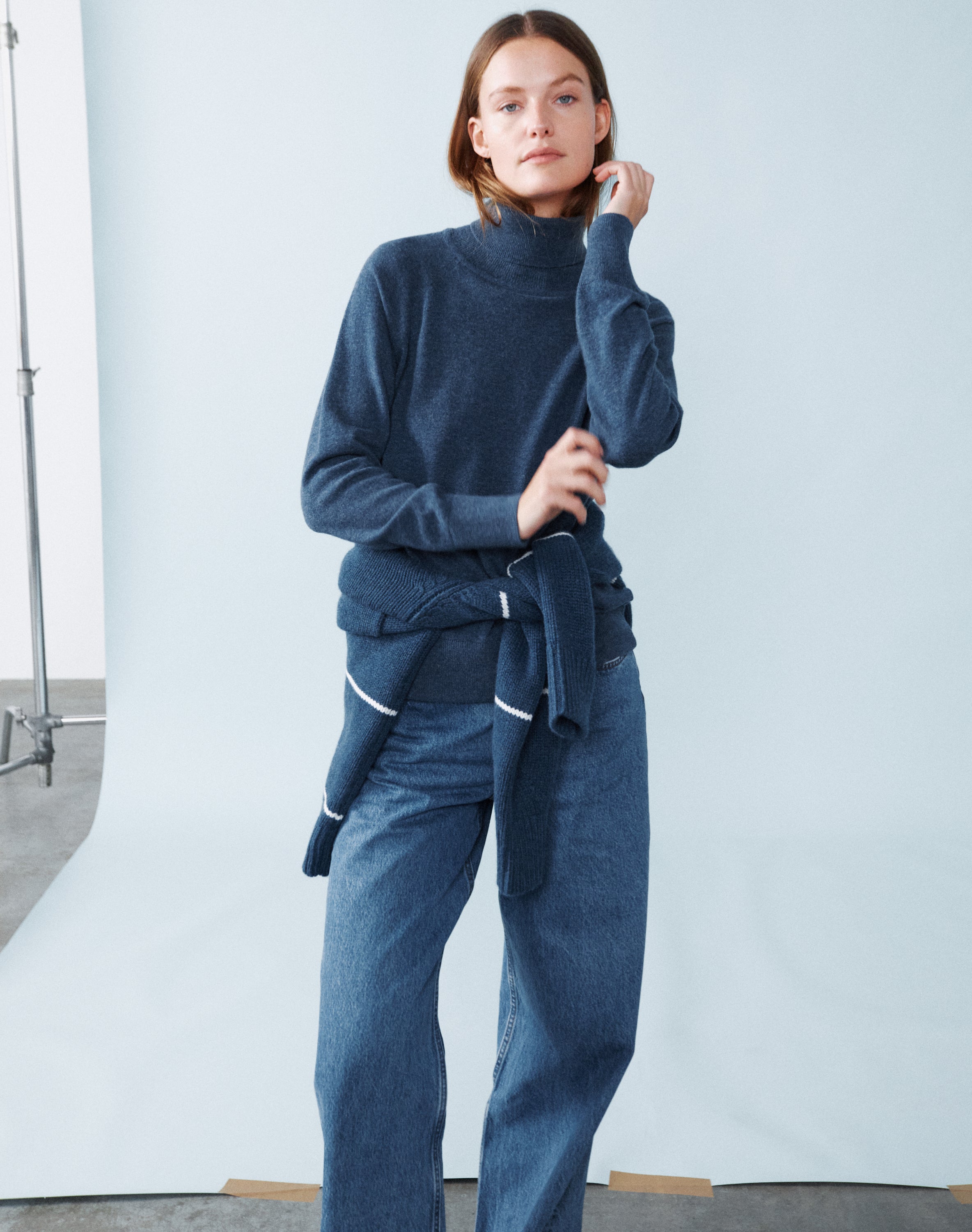 The Weekend Polo - Atlantic Blue