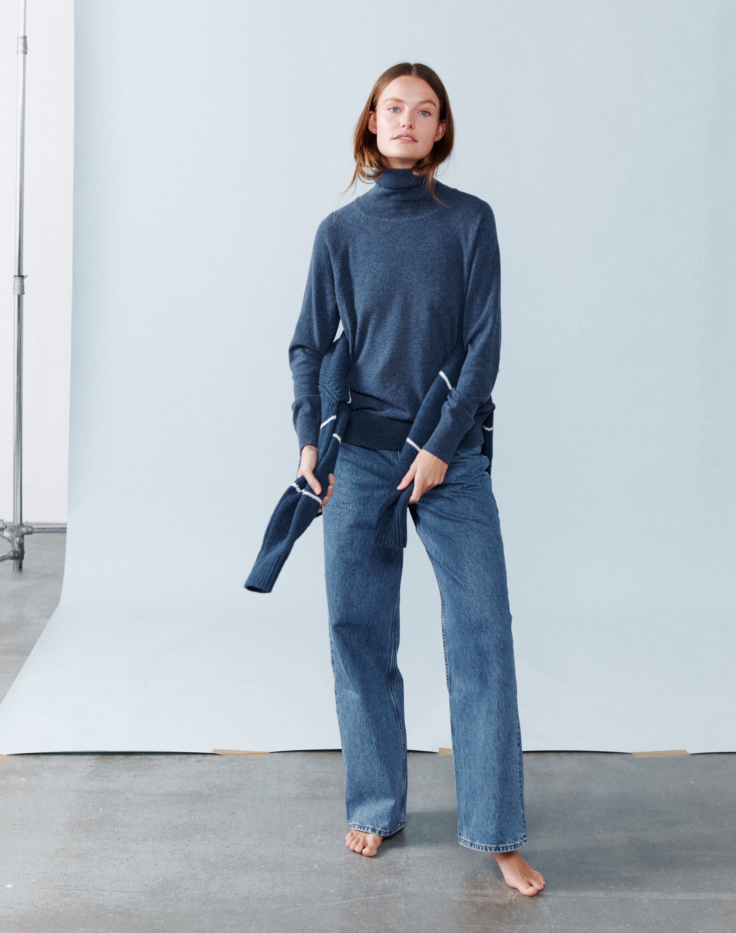 The Weekend Polo - Atlantic Blue