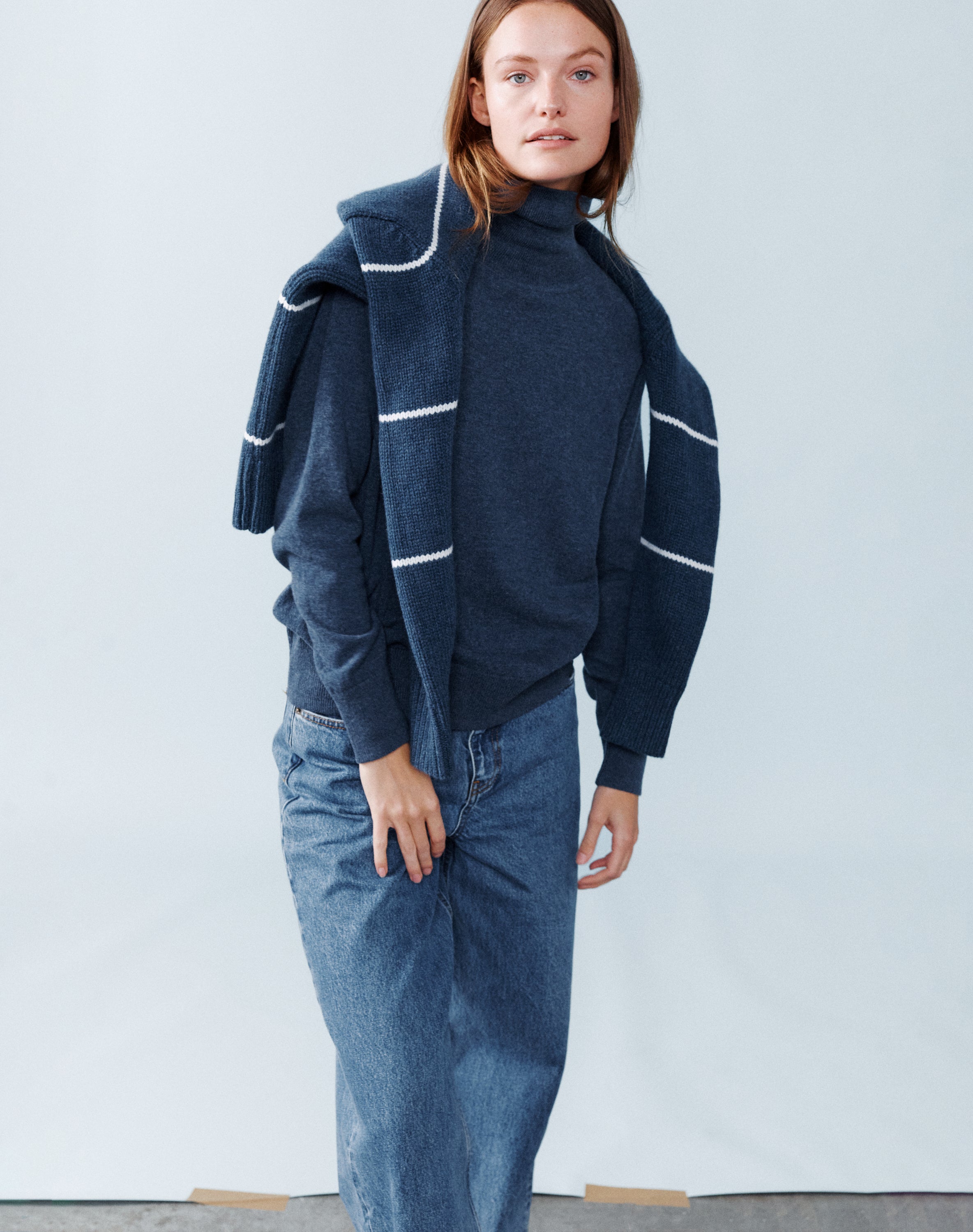 The Weekend Polo - Atlantic Blue