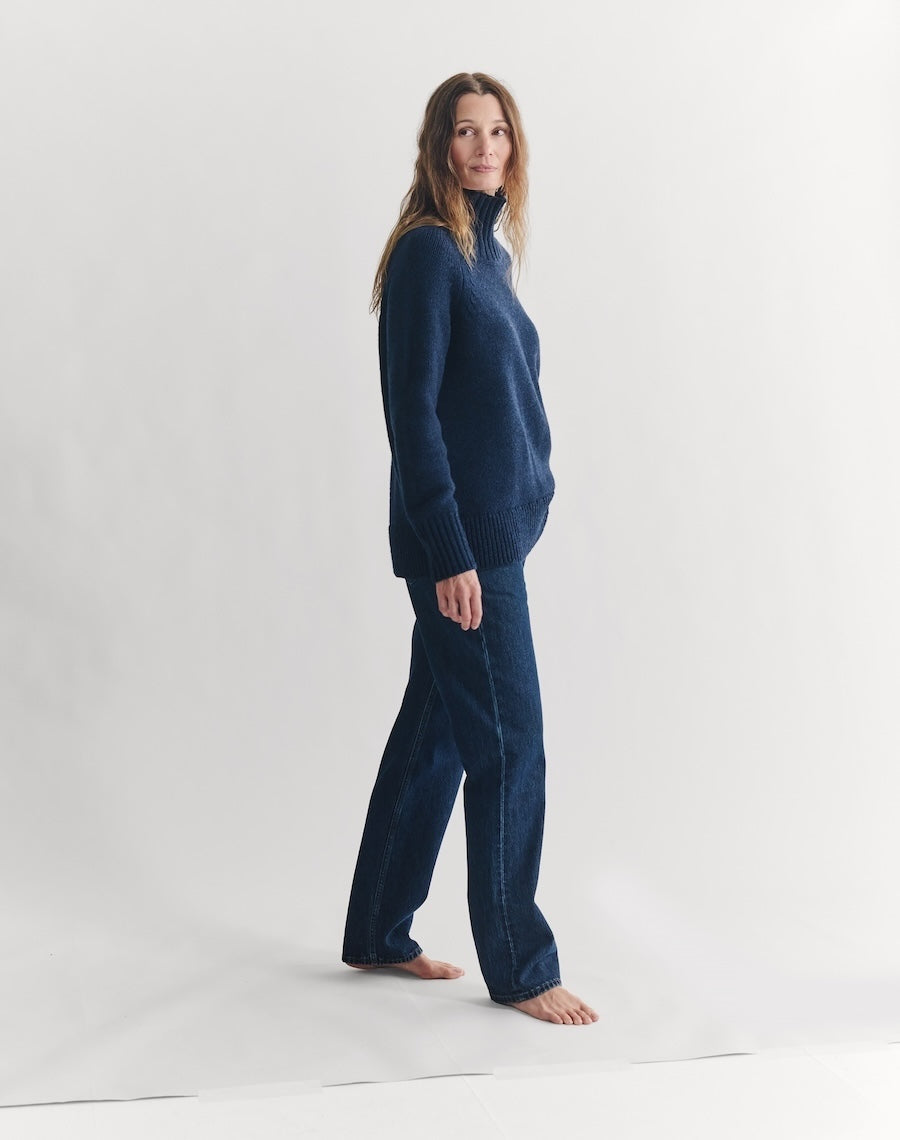 The Authentic Funnel - Navy Marl