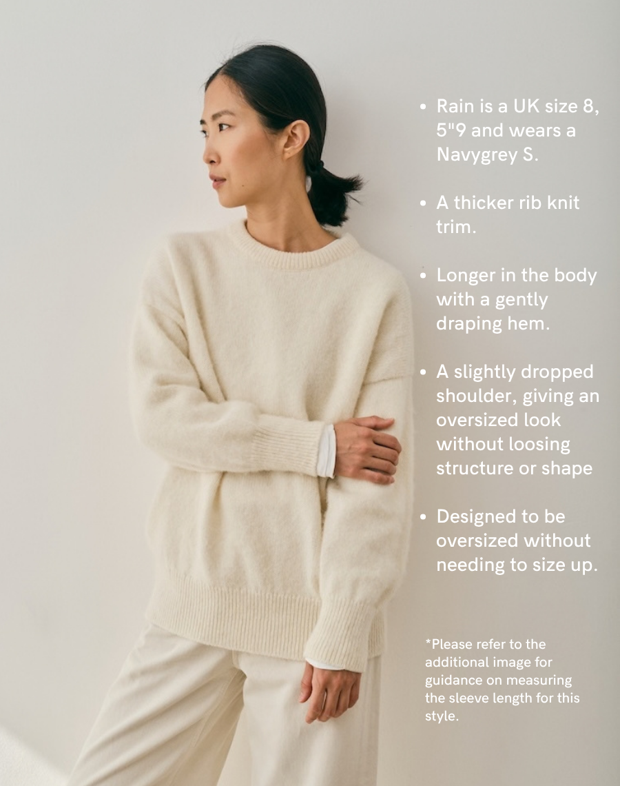 The Brushed Shetland - Off White