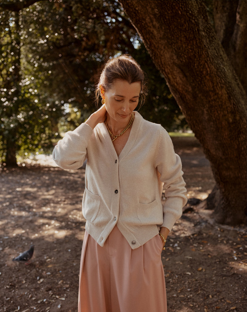 The Cardigan - Lait