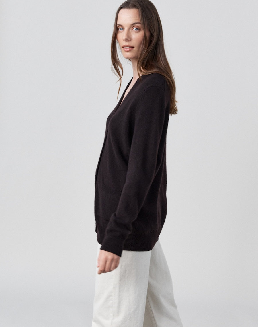 The Cardigan / 2.0 - Carob