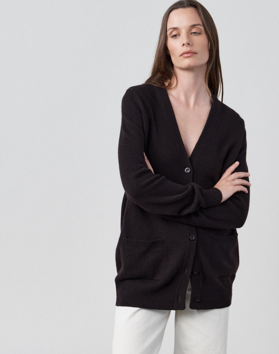 The Cardigan / 2.0 - Carob