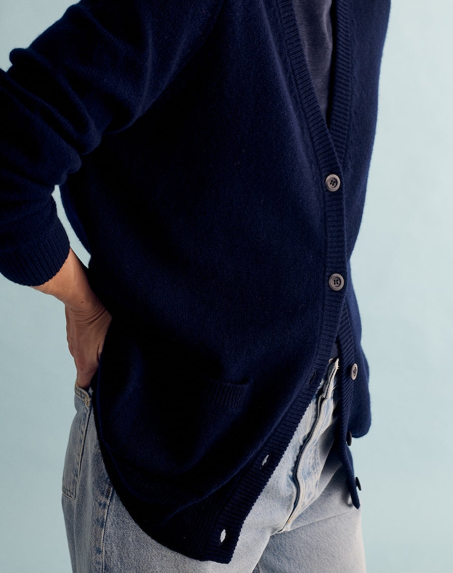The Cardigan / 2.0 - Navy
