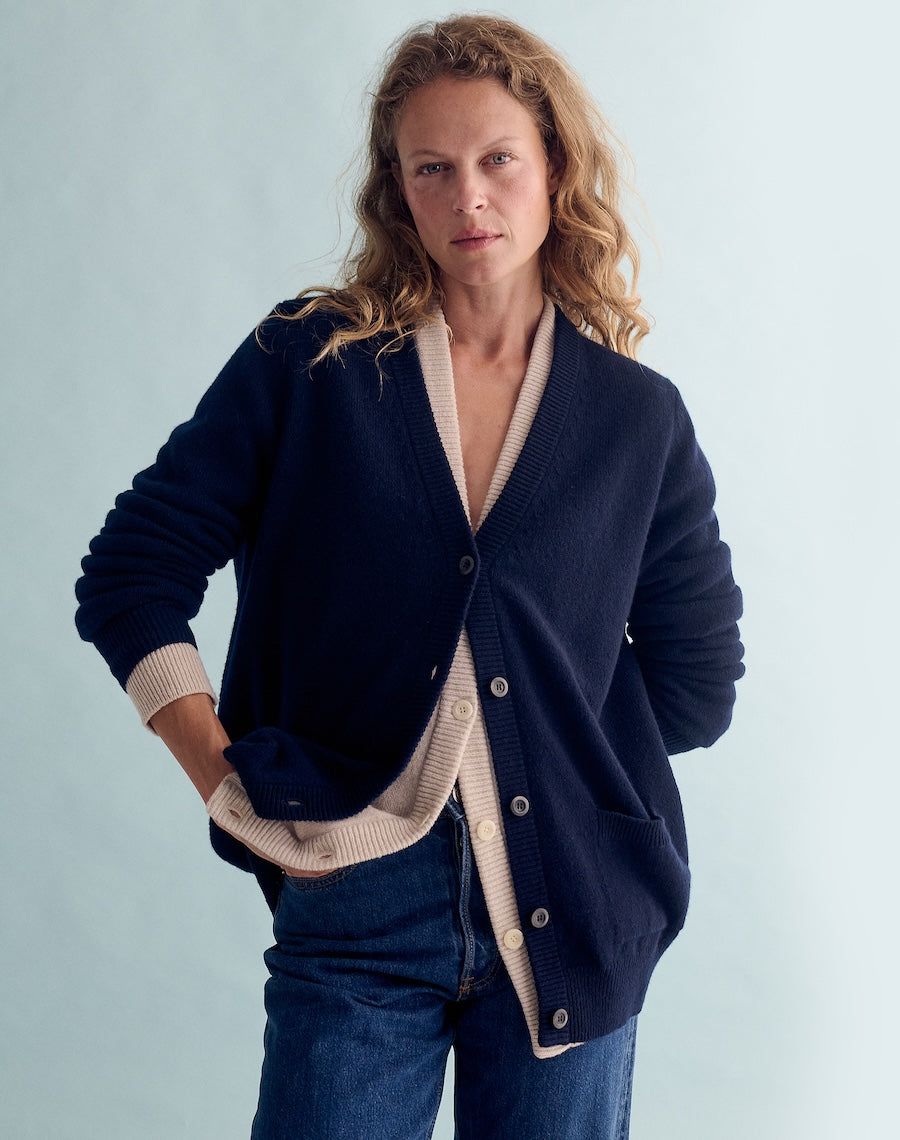 The Cardigan / 2.0 - Navy