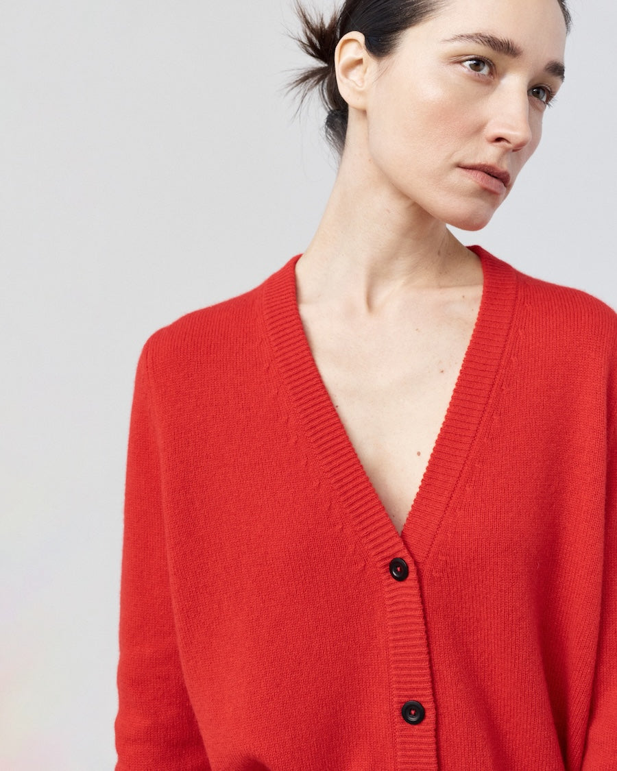 The Cardigan / 2.0 - Poppy