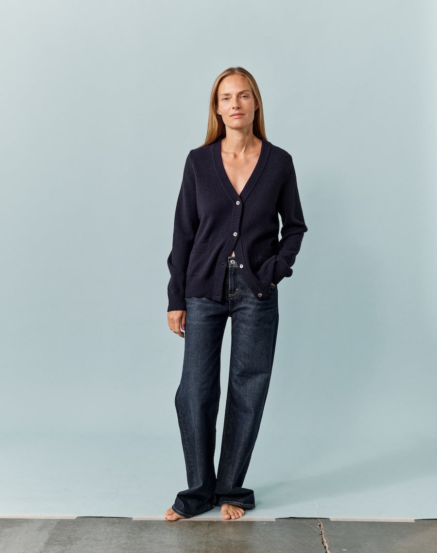The Cardigan - Navy