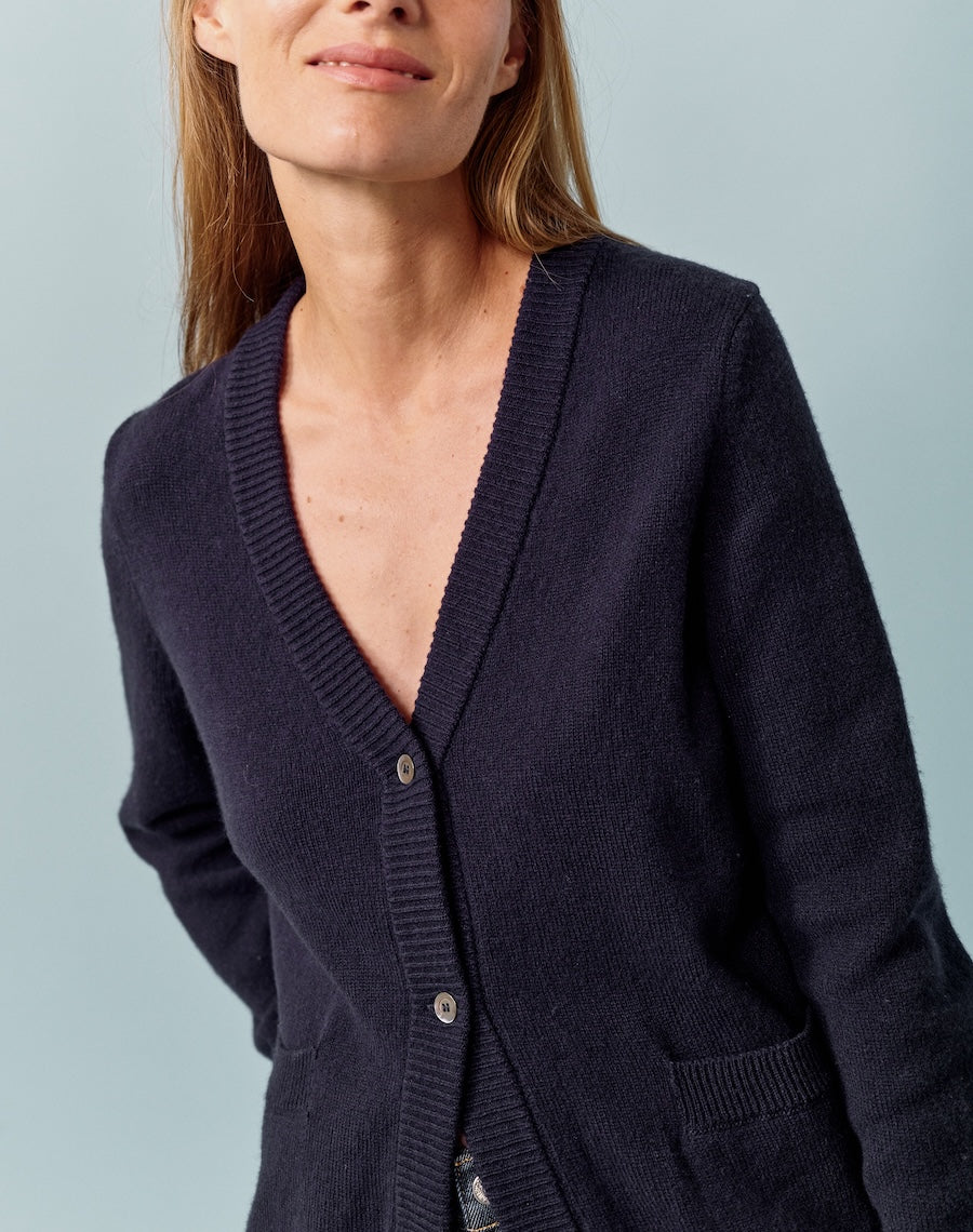 The Cardigan - Navy