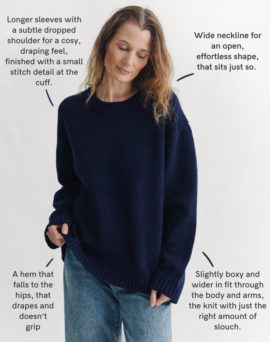 The Drape - Navy, Renewed + Restored