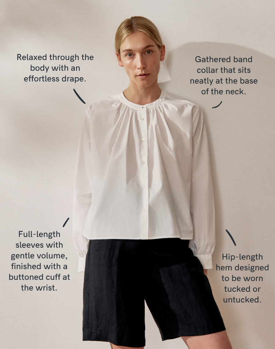 The Easy Shirt - White