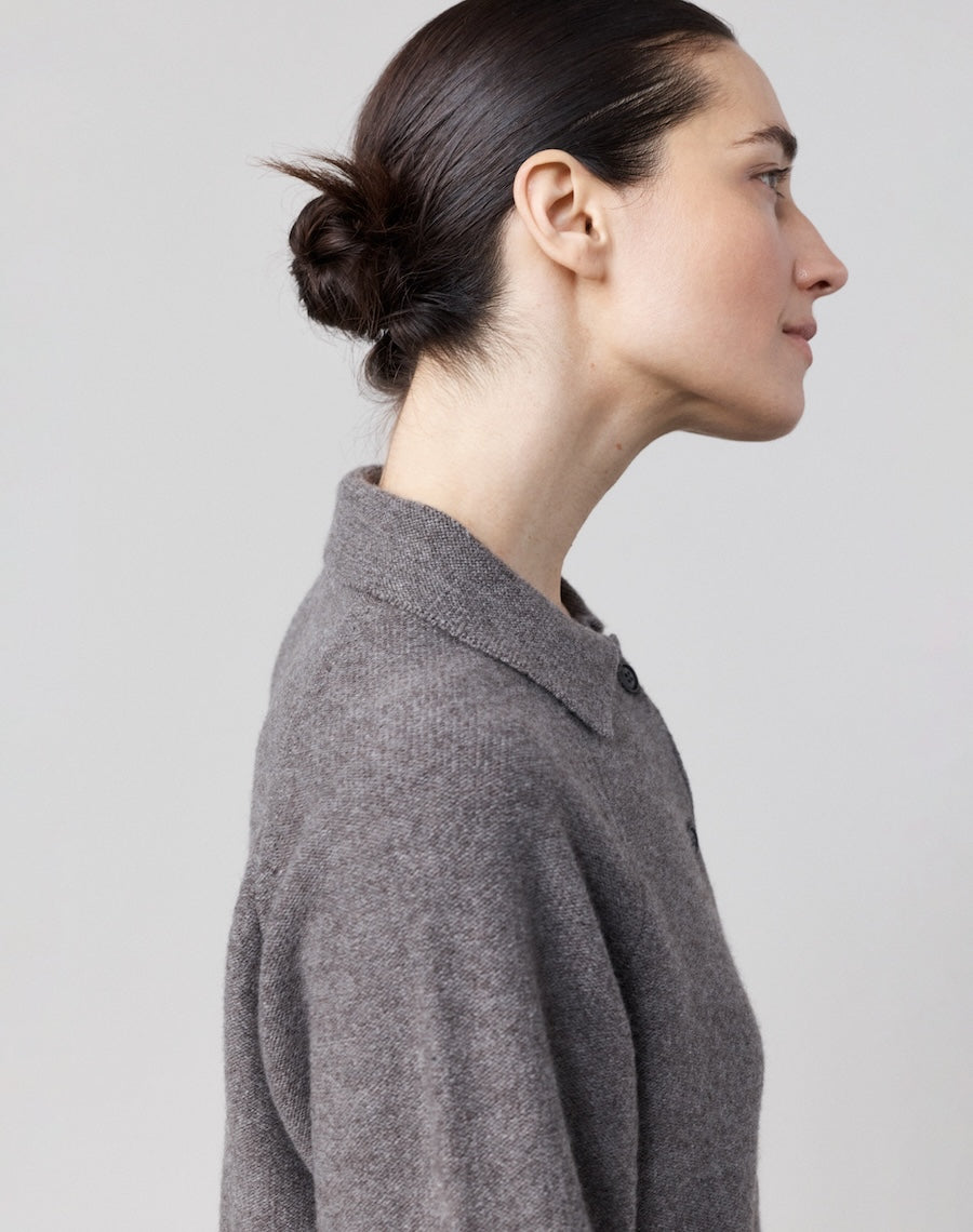 The Gentle Cardigan - Noisette
