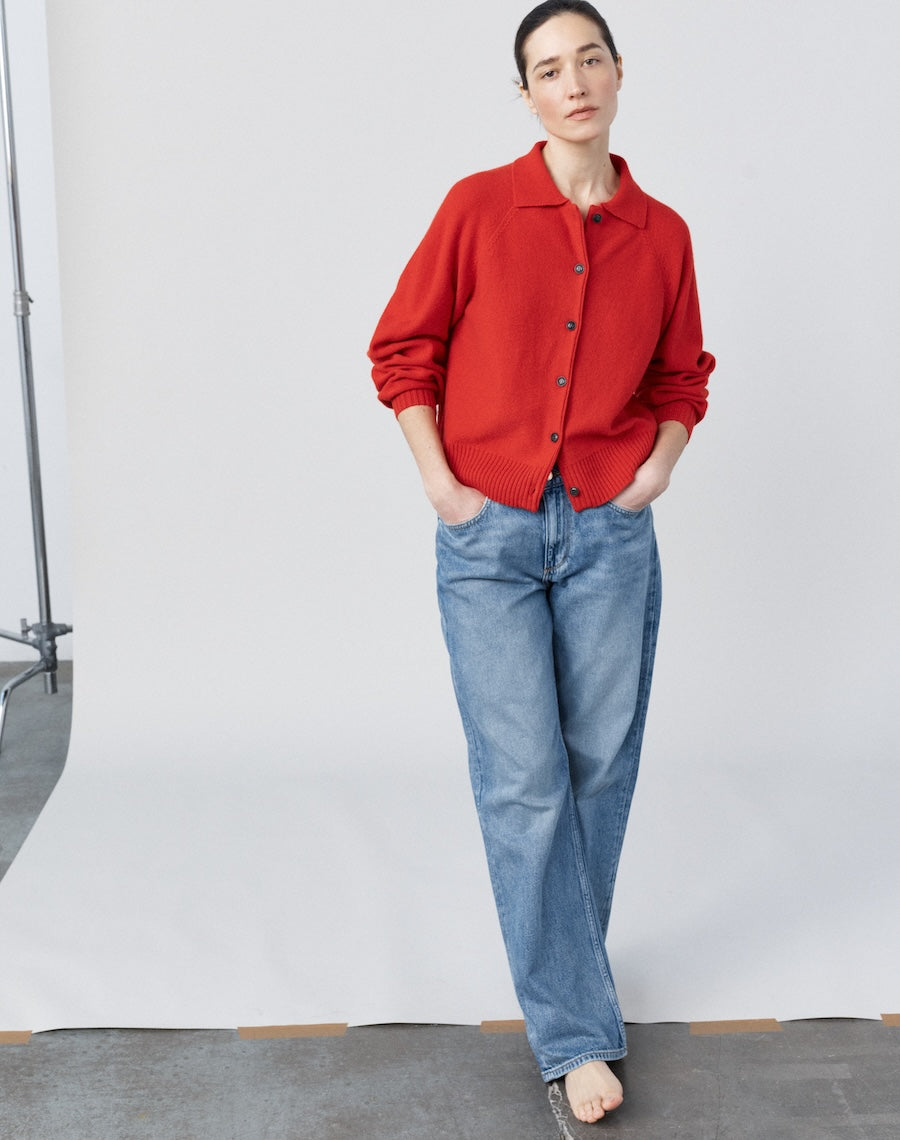 The Gentle Cardigan - Poppy