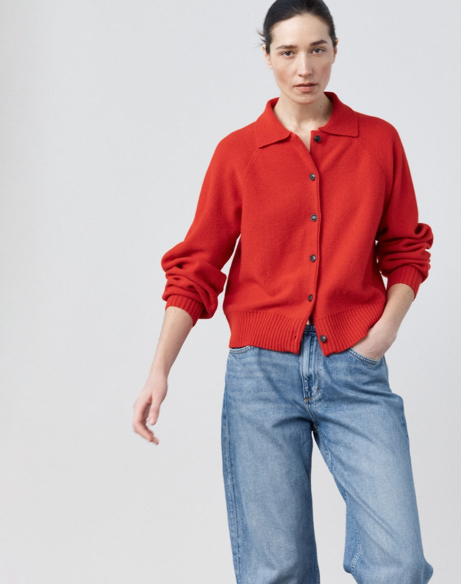 The Gentle Cardigan - Poppy